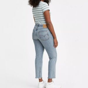 Levi’s Wedgie Icon Fit Ankle Women’s High Waisted Jeans Size 31 Medium Wash
